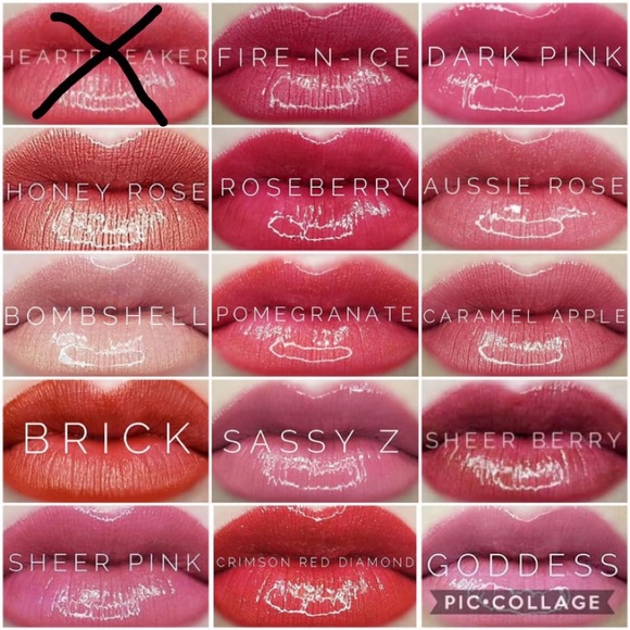LipSense colours - Picture 1 of 1